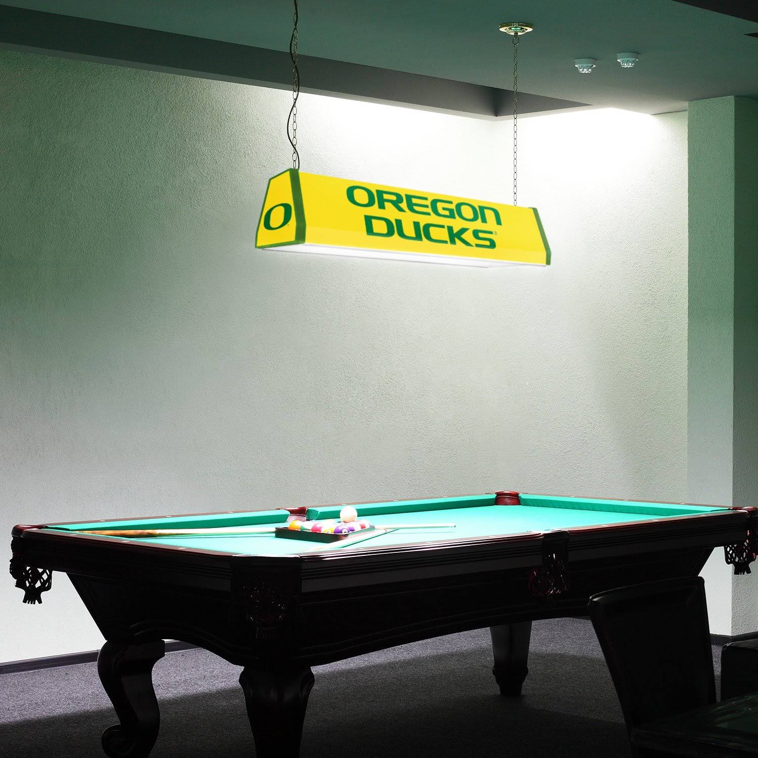 Oregon Ducks Standard Light Pool Table, Yellow, Size NA, Rally House