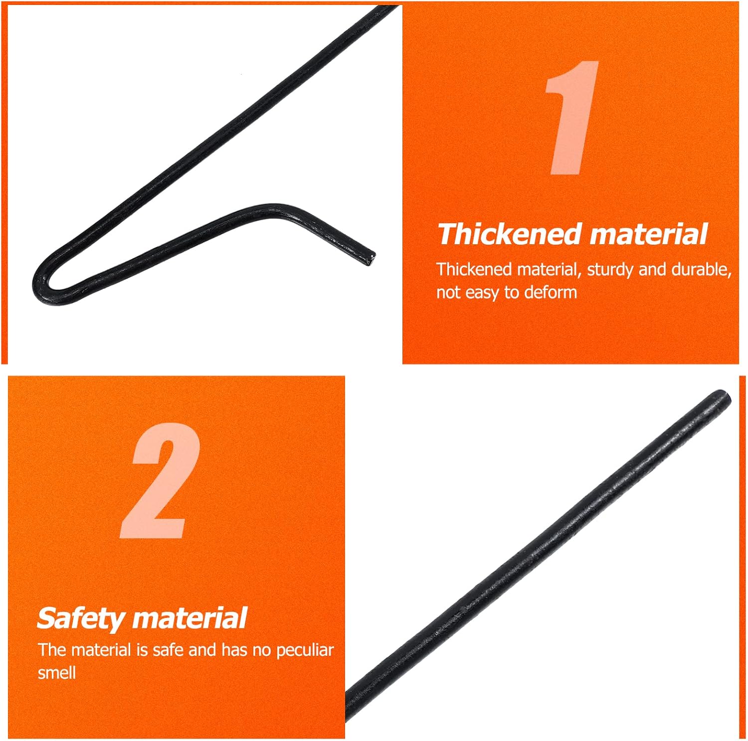 Scicalife 1pc Chicken Trapping Hook Pole Home Chicken Catcher Duck Catching Hook Rod Pack of 2