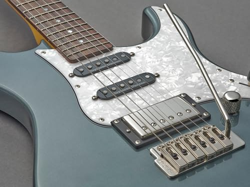 YAMAHA 6 String Solid-Body Electric Guitar, Right, Translucent Black, 612VII (PAC612VIIFM TBL)