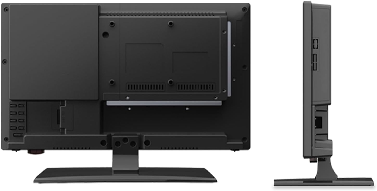 SYLVOX Smart RV TV, 24'' 12 Volt TV for RVs 1080P FHD Google TV with Google Assitant, App Store, Chromecast, Small Smart Television for RVs, Campers, Boats and More