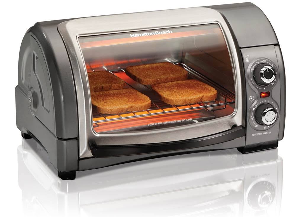 Hamilton Beach 6-Slice Convection Toaster Oven Stainless Steel