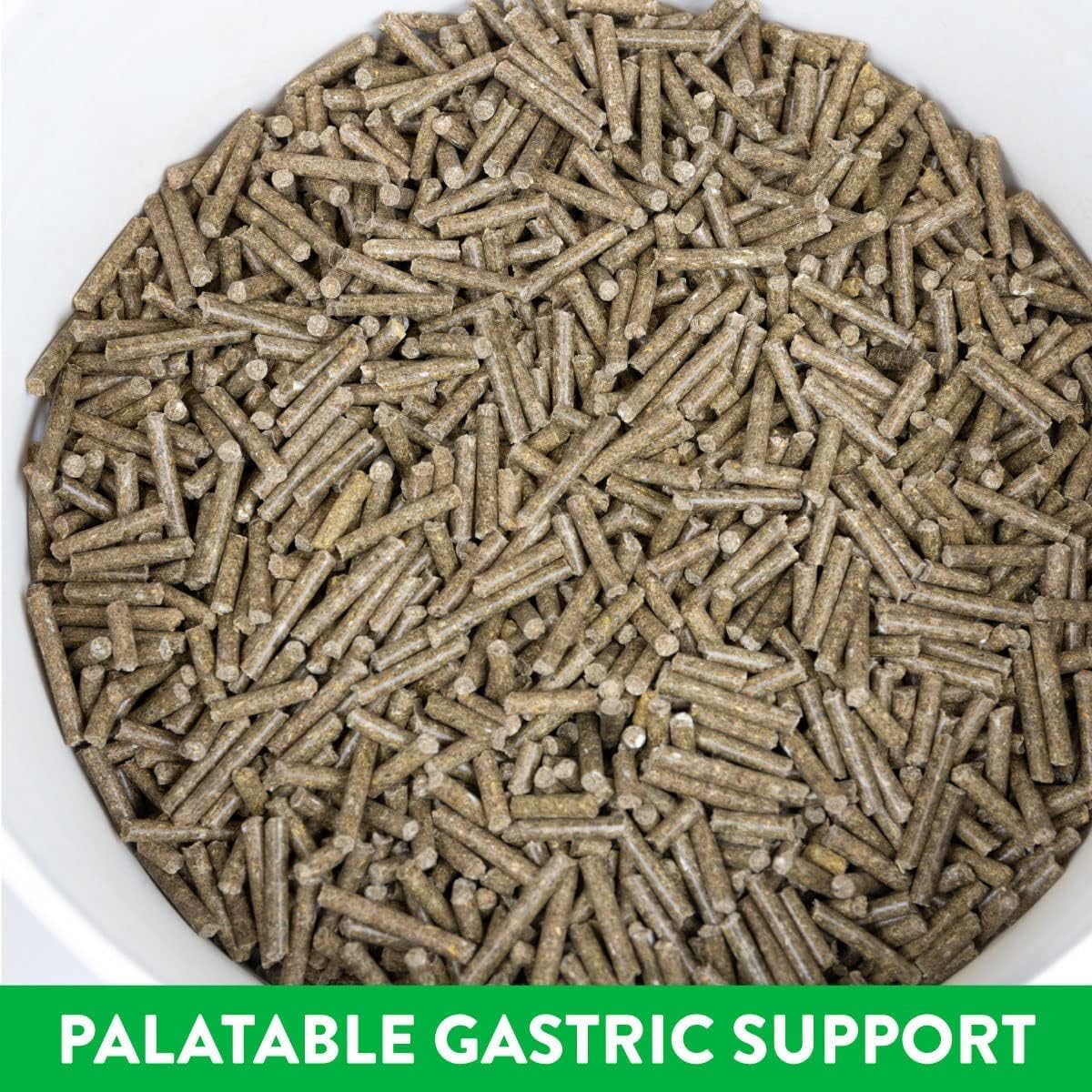 Pellet - 50 lbs, Gastric Support Supplement for Horses | Palatable Alfalfa Pellet with Calcium, Magnesium, and 50+ Trace Minerals | 150 Day Supply, 50 lbs