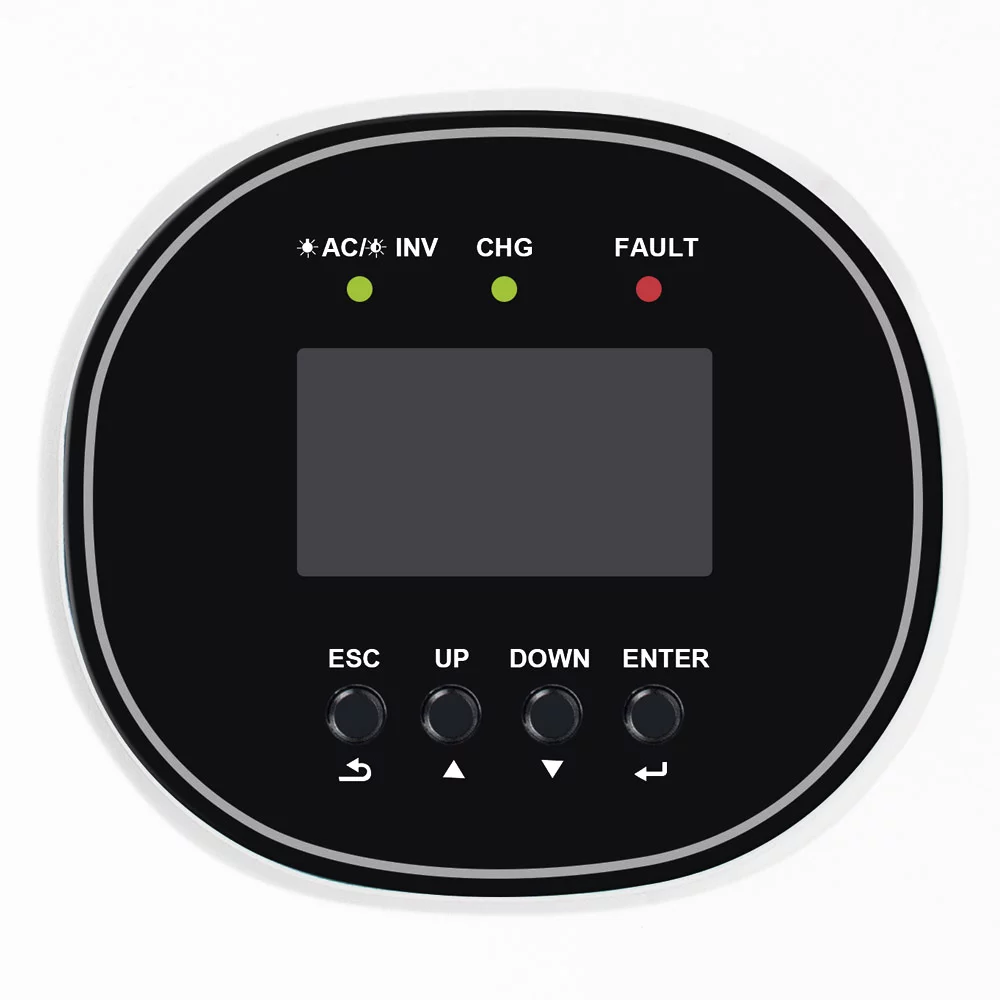 3000W Growatt Solar Inverter Split Phase DC 48V 120VAC Pure Sine Wave Built in MPPT 80A Solar Battery Charger Controller