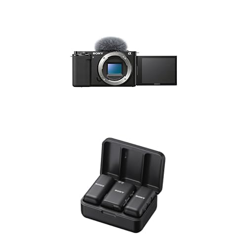Sony Alpha ZV-E10 - APS-C Interchangeable Lens Mirrorless Vlog Camera Kit - Black
