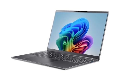 Acer Swift 14 AI Copilot+ PC | 14.5" 2.5K 120Hz Display | Unlock AI Experiences | Snapdragon X Plus 10-Core Processor | 16GB LPDDR5X | 1TB Gen 4 SSD | Wi-Fi 7 | Windows 11 Home | SF14-11-X128