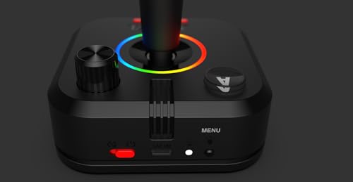 My Arcade Atari Game Station Pro: Video Game Console with 200+ Games, Wireless Joysticks, RGB LED Lights, Atari 2600/5200/7800 and More