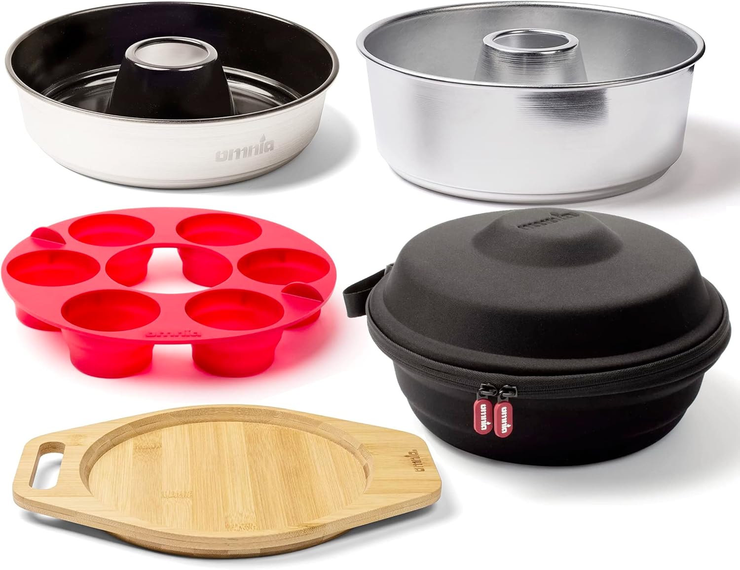 Omnia Premium Accessories Bundle, Our Top 5 Exclusive Add-ons Stovetop Oven