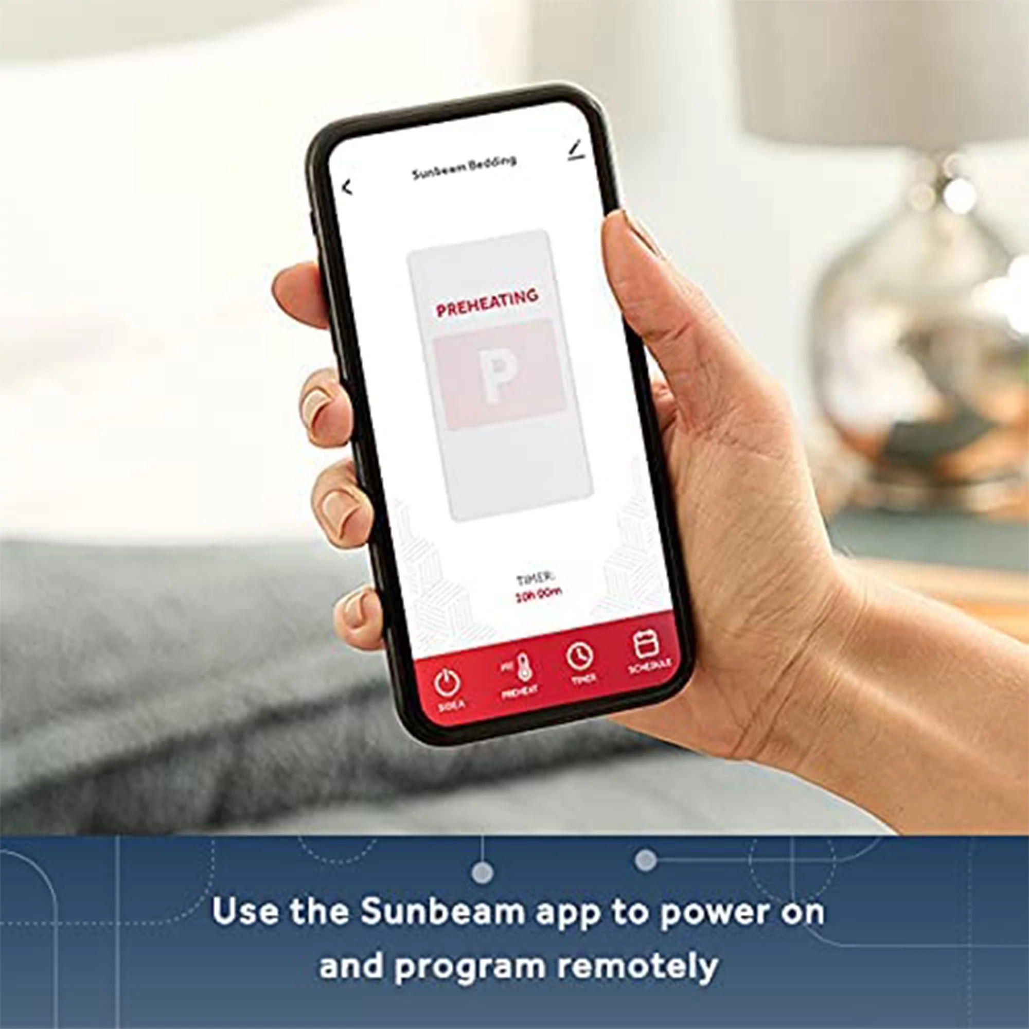 Sunbeam LoftTec Wi-Fi Connected Heated Blanket, Full Size