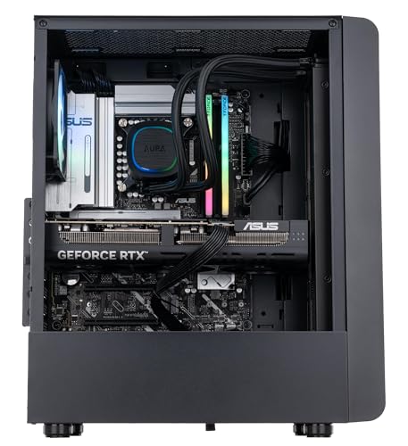 ABS Cyclone Aqua Gaming PC - Windows 11 - Intel Core Ultra 7 265KF - GeForce RTX 5070 - DLSS 4 - AI-Powered Performance - 32GB DDR5 6000MHz - 1TB M.2 NVMe SSD - CA265KF5070