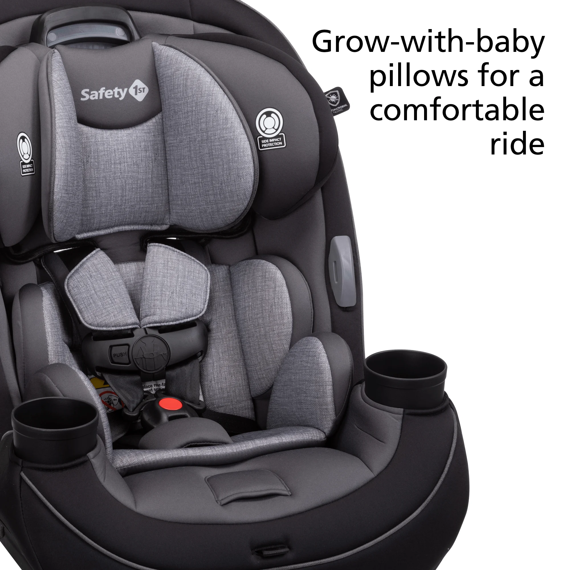 Safety 1st Grow and Go All in One Convertible Car Seat, Everest Pink