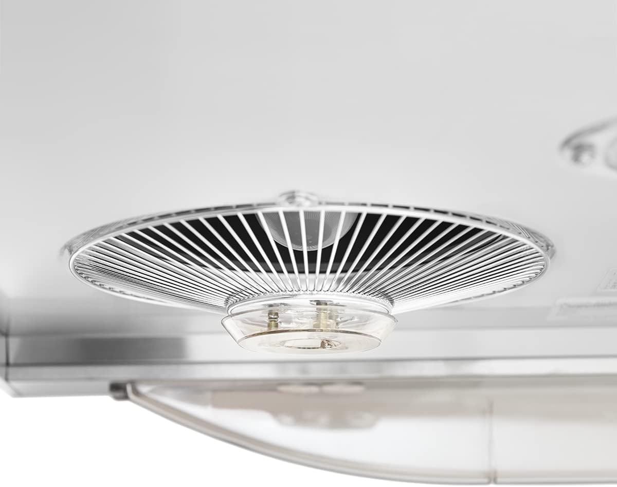 Pacific Kitchen Vent Hood AC30BS – 30 Inch Under Cabinet Range Hood – Filterless Modern Stainless Steel Hood Vent with 900 CFM Suction, Dual Fans, LED Touch Controls and Auto-Clean Function