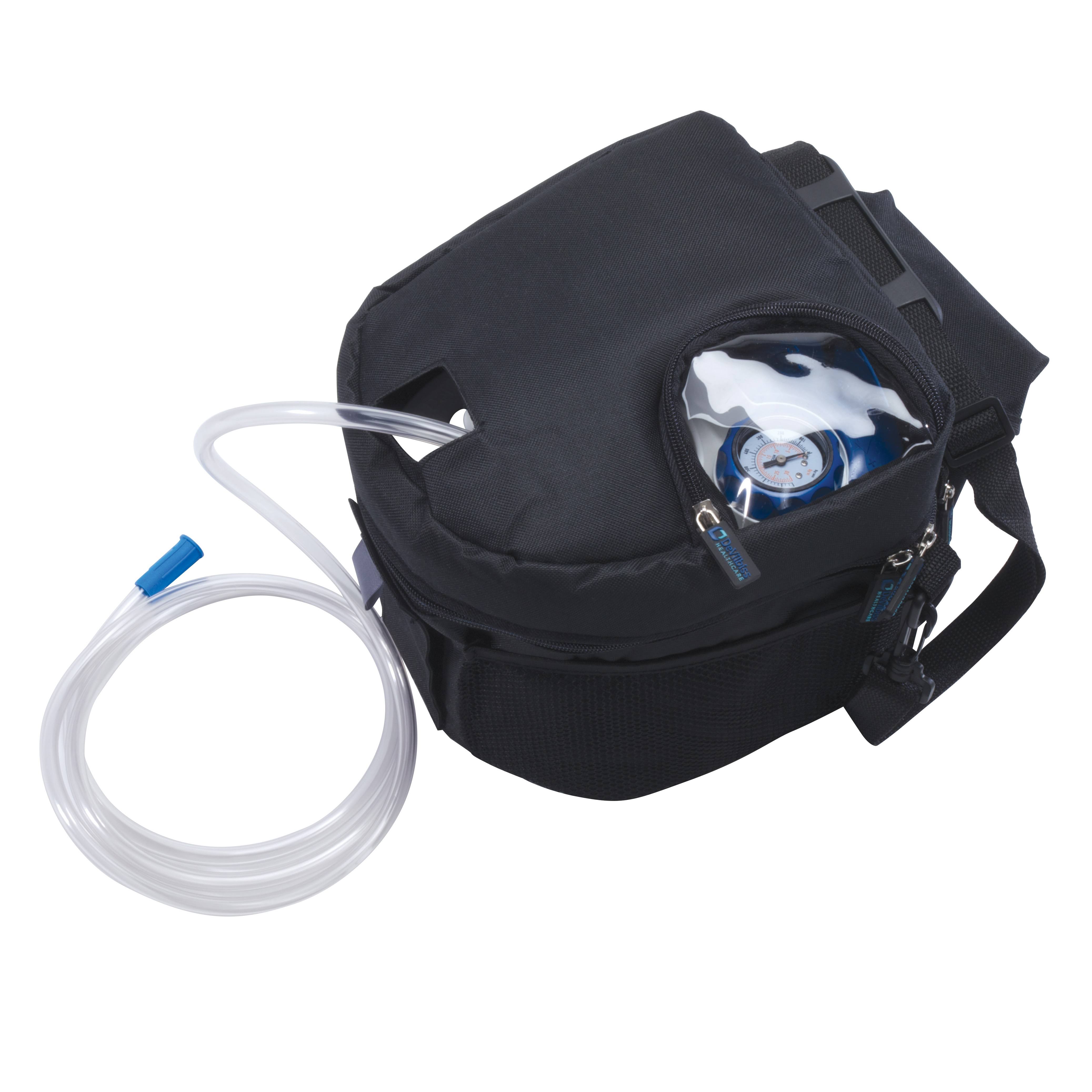 Vacu-Aide QSU Quiet Suction Unit with Internal Filter, Battery, and Carrying Case