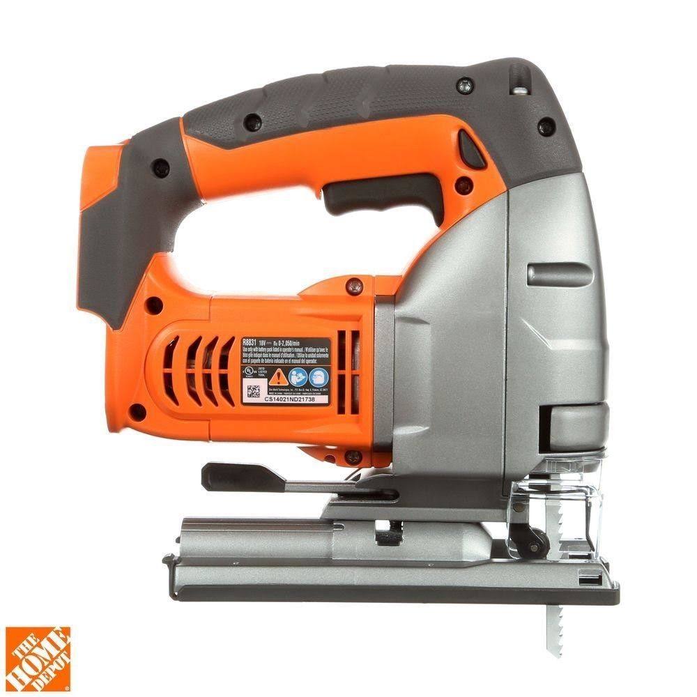 Ridgid 18-Volt Cordless Jig Saw Console (Tool Only)