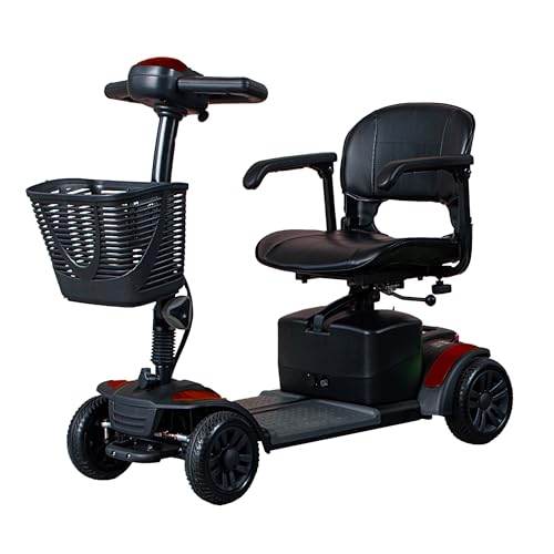 Drive Medical Drive Medical Scout Compact Travel Power Scooter, 4 Wheel