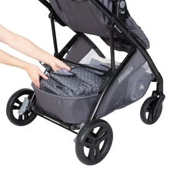 Baby Trend Sonar Switch 6-in-1 Modular Travel System with EZ-Lift PLUS Infant Car Seat - Desert Cloud - Gray