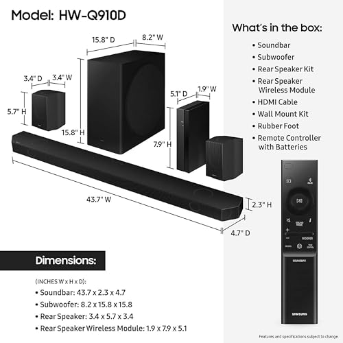 SAMSUNG Soundbar w/Dolby Audio 2022