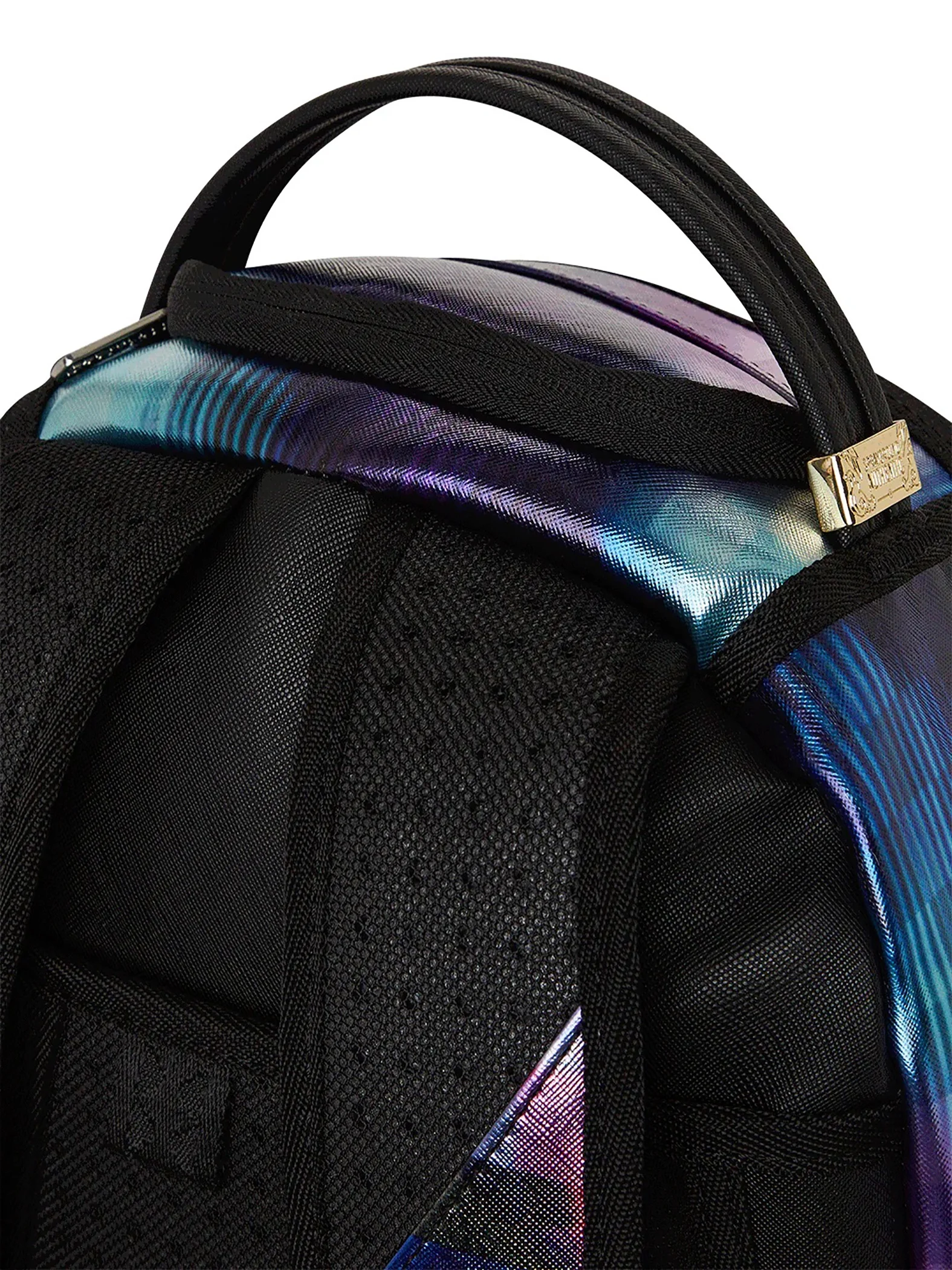 Sprayground Tye Check Backpack, Purple