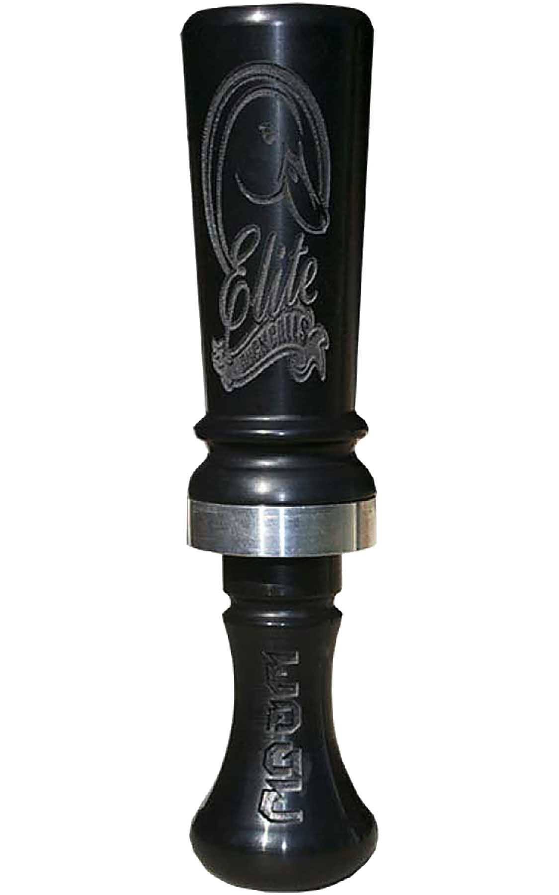 Elite Duck Calls Elite Edge Duck Call - Flat Black - Double Reed