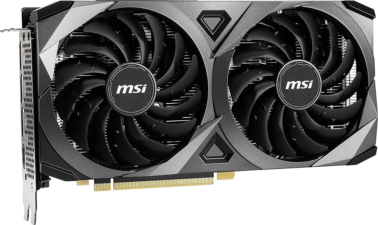 MSI Gaming GeForce RTX 3070 Ventus 2X 8G OC LHR 8GB GDRR6 256-Bit HDMI/DP Nvlink Torx Fan 2 Graphics Card for PC Gaming, NVIDIA GPU Video Card, Computer Graphics Cards for Gamers (Renewed)