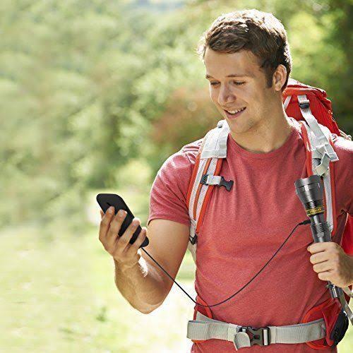Stanley 1,000-Lumen Li-Ion Rechargeable LED Work Flashlight with Portable Power Tl1kps