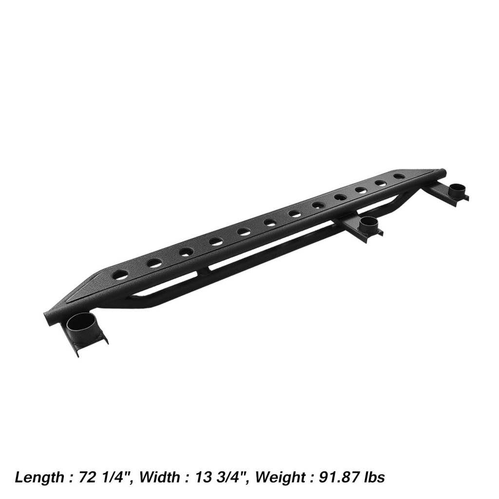 EAG Off-Road Tubular 3 Tube Rock Slider for 18-19 Jeep Wrangler JL 4 Door