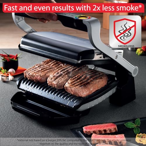 T-fal OptiGrill Stainless Steel Electric Grill