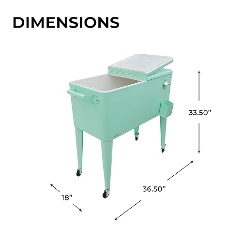 Permasteel 80-Quart Patio Cooler