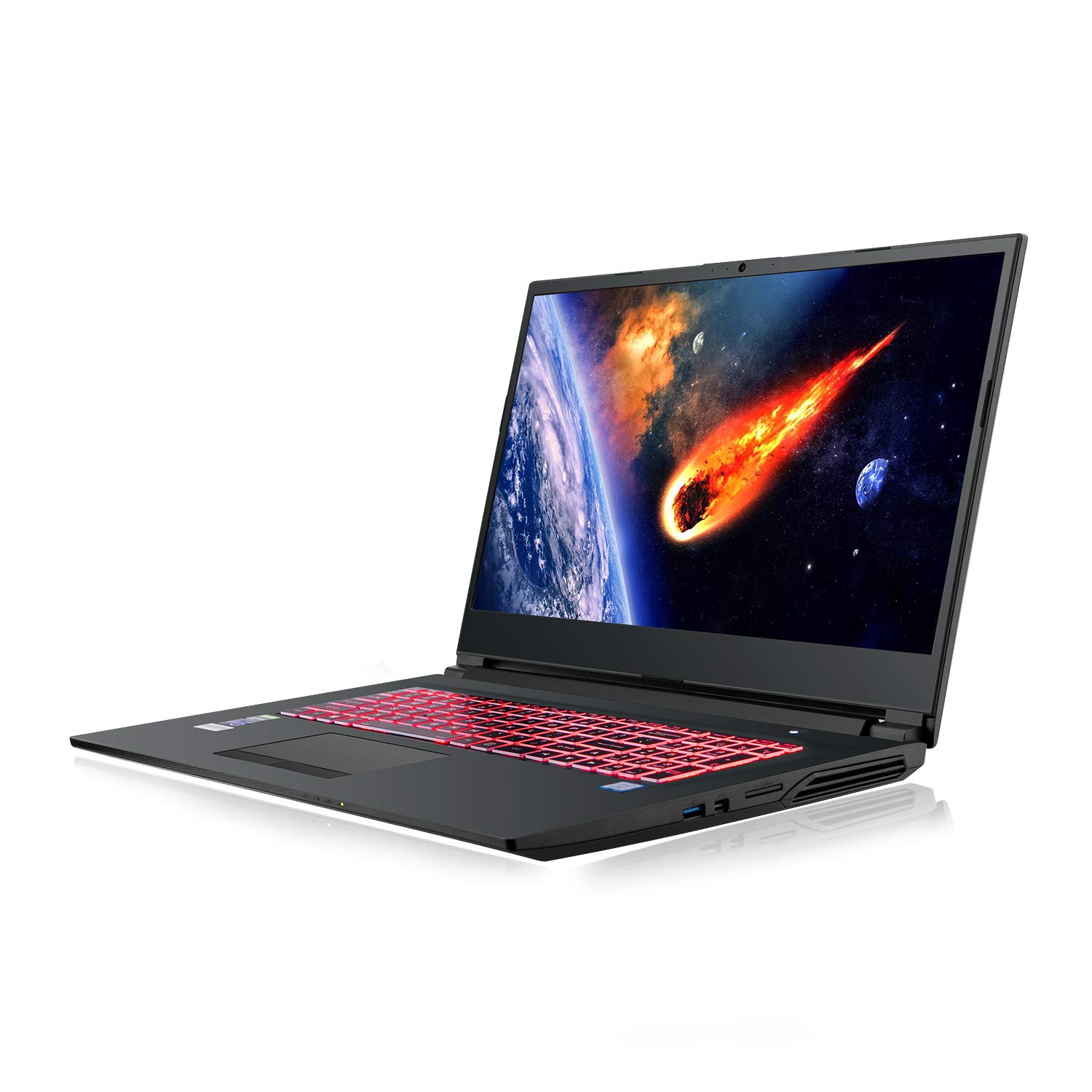 HoMei 16 GB RAM, 512 GB SSD, 1 TB HDD, 17.3" IPS Full HD 8 Cores 11th Gen Intel Core i7-11800H 4.6 GHz Gaming Notebook Laptop PC, GeForce RTX 3060 6 GB GDDR6 Dedicated Graphics, Backlit Keyboard, HDMI
