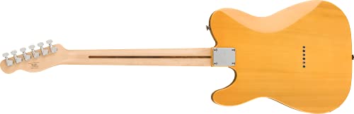 Squier Affinity Series Telecaster Electric Guitar, with 2-Year Warranty, Butterscotch Blonde, Maple Fingerboard, Left-Handed