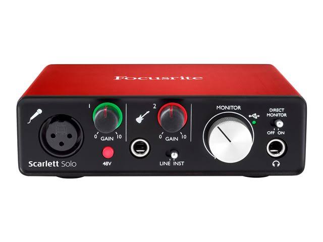 Focusrite Scarlett Solo USB Audio Interface