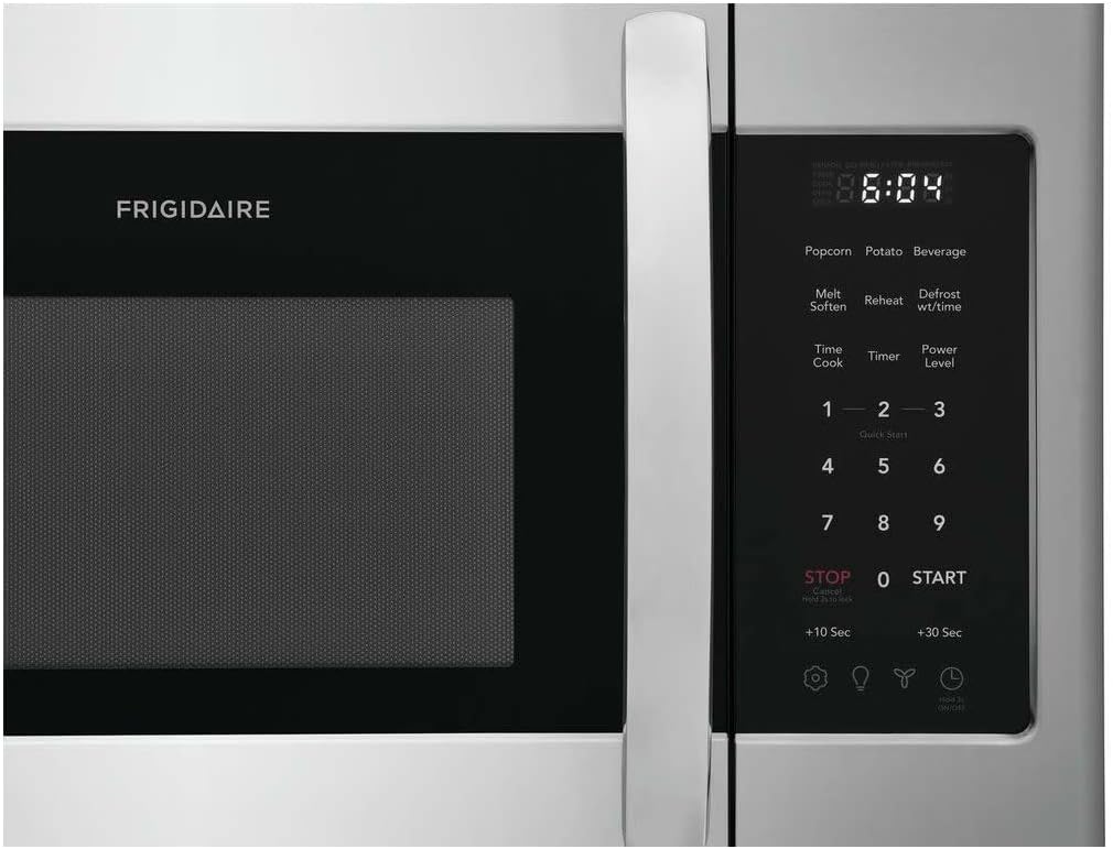 Frigidaire FMOS1846B 30 Inch Wide 1.8 Cu. Ft. 1500 Watt Over the Range Microwave LED Lighting - White