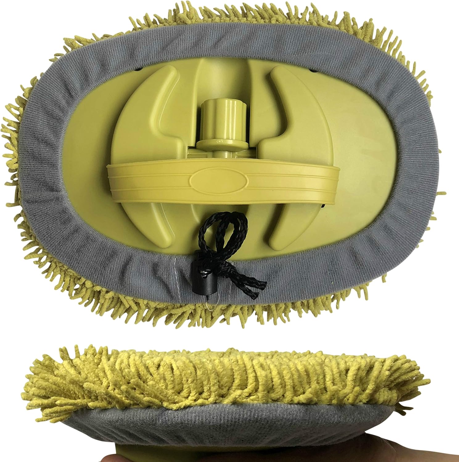 DocaPole Wall Duster with 6-24 Foot Extension Pole: Includes Telescoping Pole and Chenille Microfiber Cleaning Head for Use as Baseboard Cleaner, Wall Duster, and on High Reach Ceilings