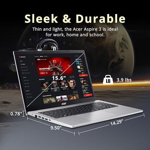 acer Aspire 3 Laptop | 15.6" Full HD Display | AMD Ryzen 7 5700U Processor | AMD Radeon Graphics | 16GB RAM | 512GB SSD | Wi-Fi 6 | Windows 11 Home | DealExpress Accessories