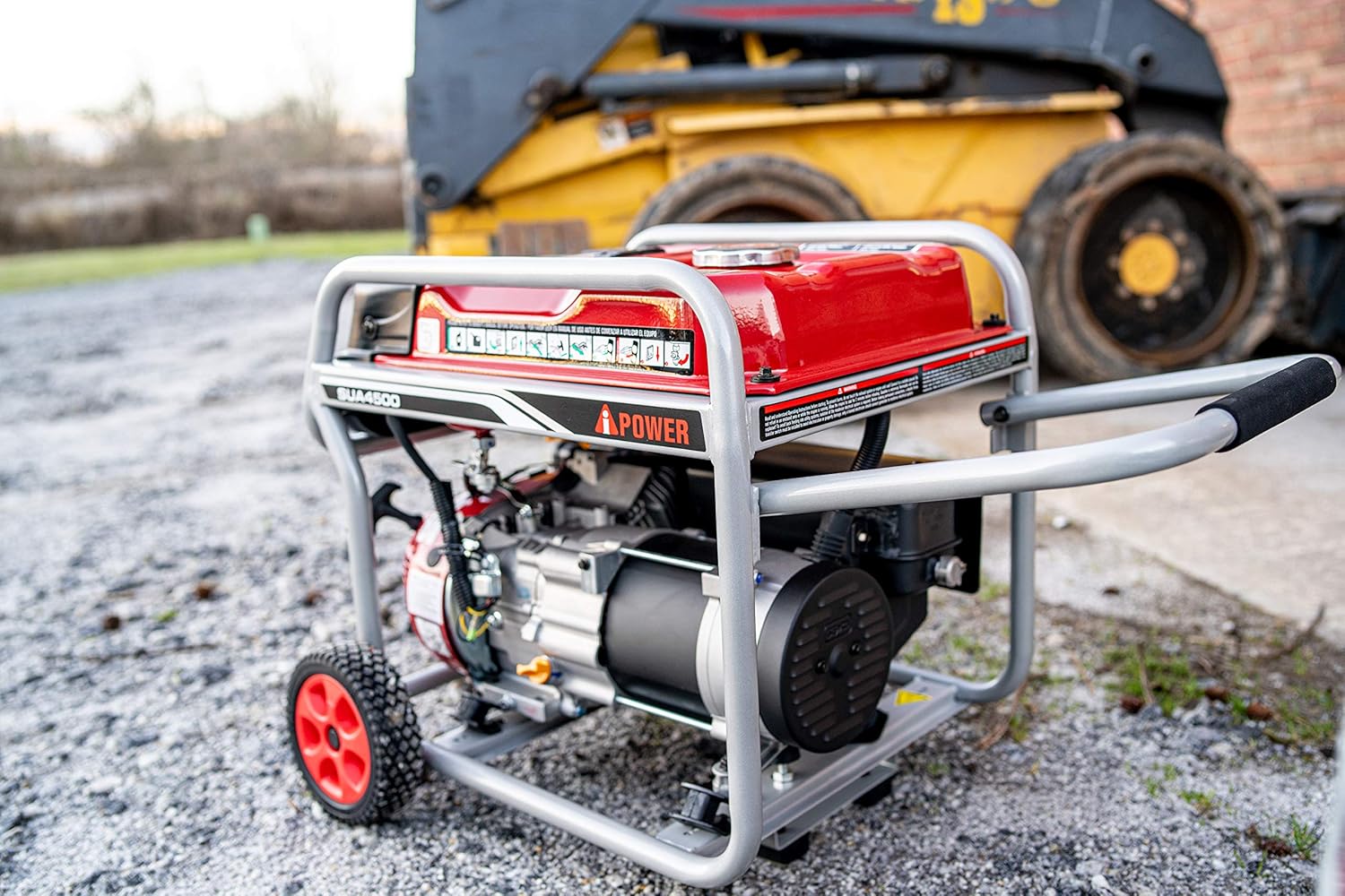 A-iPower SUA4500 4500 Watt Portable Generator Small Gas Powered for Jobsite, RV, and Home Backup Emergency