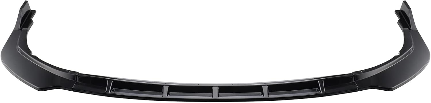 MotorFansClub 3Pcs Front Bumper Lip Fit for Compatible with Camry SE XSE 2021+, ABS Glossy Black Front Splitter Spoiler Pack of 2