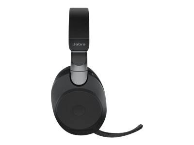 Jabra Evolve2 85 UC Stereo - Headset - full size - Bluetooth - wireless, wired - active noise canceling - 3.5 mm jack - noise is