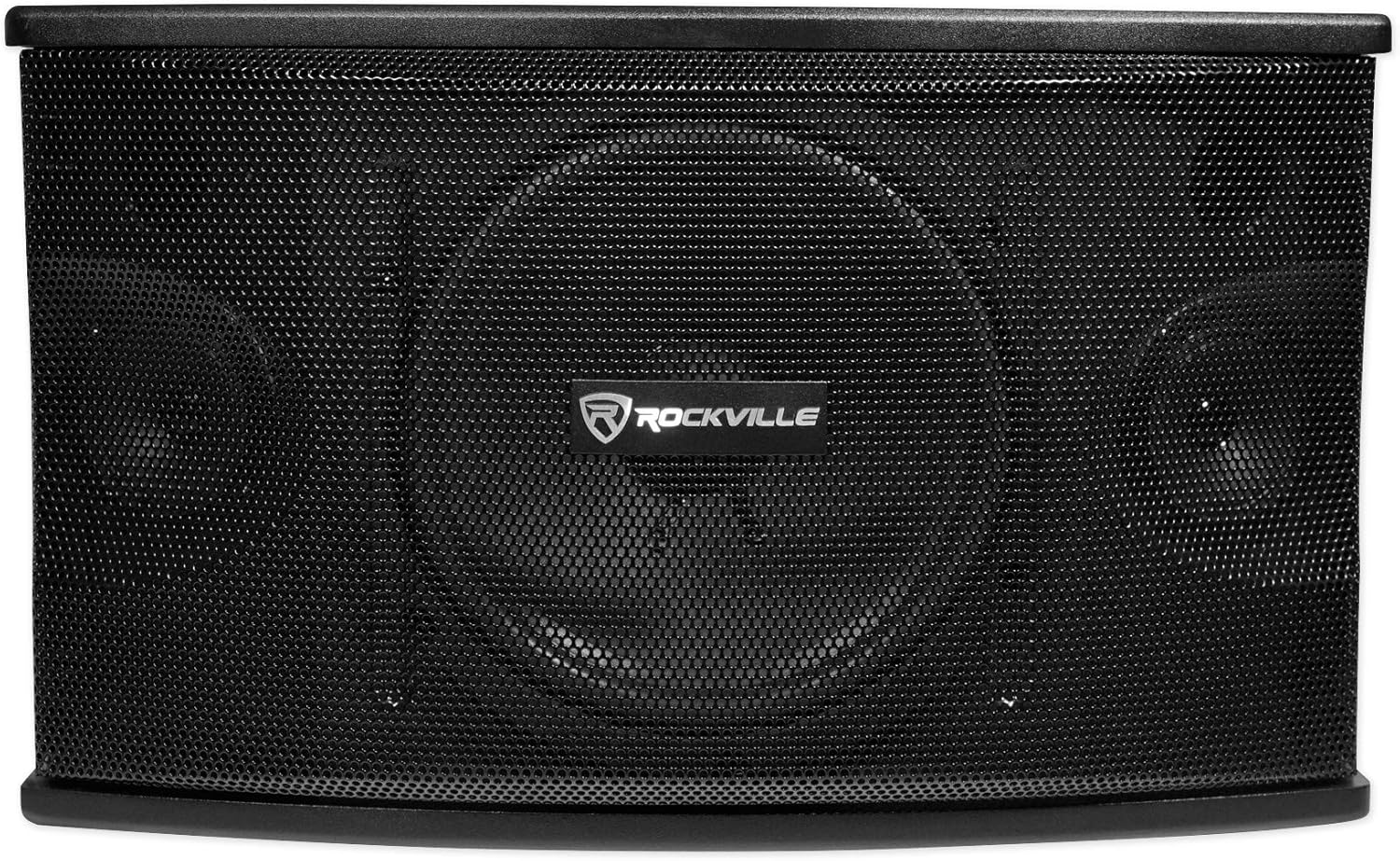 Rockville Karaoke Machine System w/Pair 10" Speakers+Bluetooth Mixer Amp+Mics