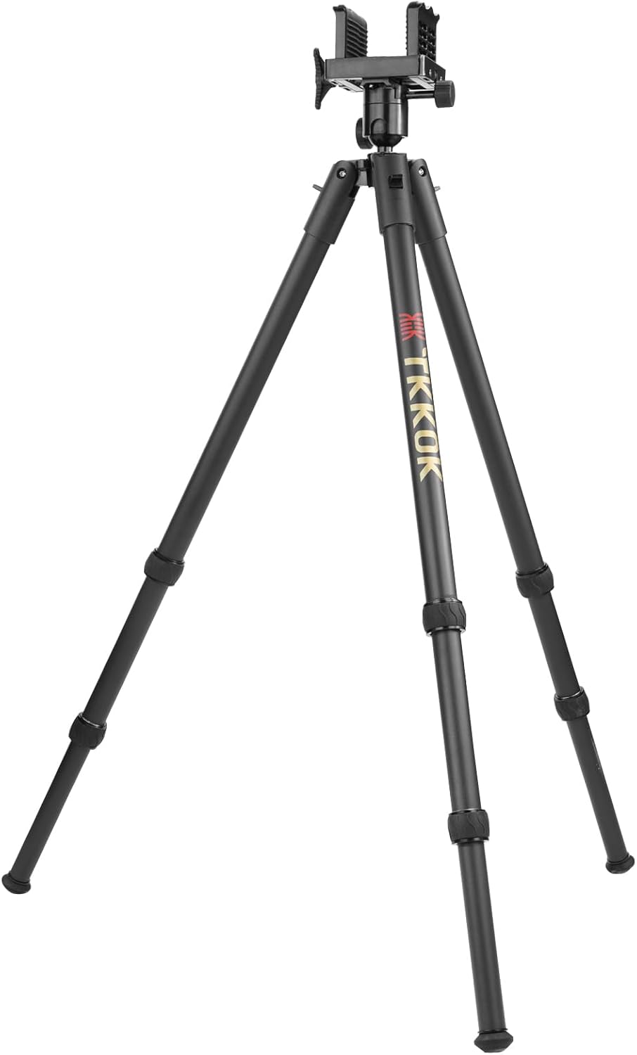 TKKOK D360 pro Hunting Tripods with Aluminum 360 Degree Ball Head, Adjustable Legs, for Hunting Shooting Tripod