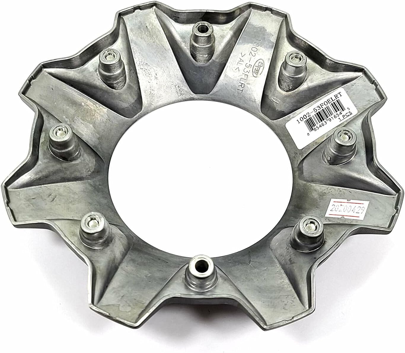 Fuel Offroad Wheels 1002-53FOELRT Open End Billet Center Cap 8 Lug
