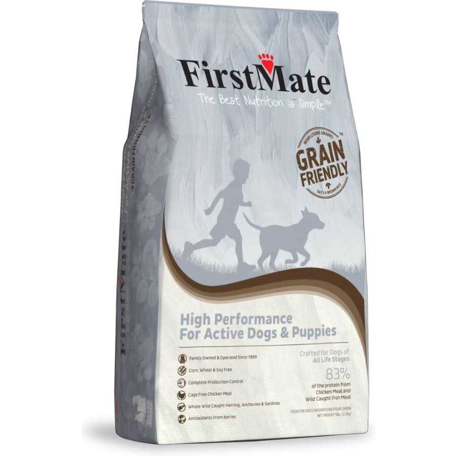 FirstMate High Performance Grain Friendly Dry Food for Active Dogs &amp; Puppies - Pet Supplies online store