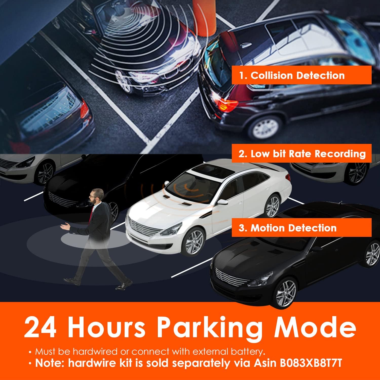 Vantrue N4 3 Channel 4K Dash Cam, 4K+1080P Front and Rear, 4K+1080P Front and Inside, 1440P+1080P+1080P Three Way Triple Car Camera, IR Night Vision, 24 Hour Parking Mode, Capacitor, Support 256GB Max