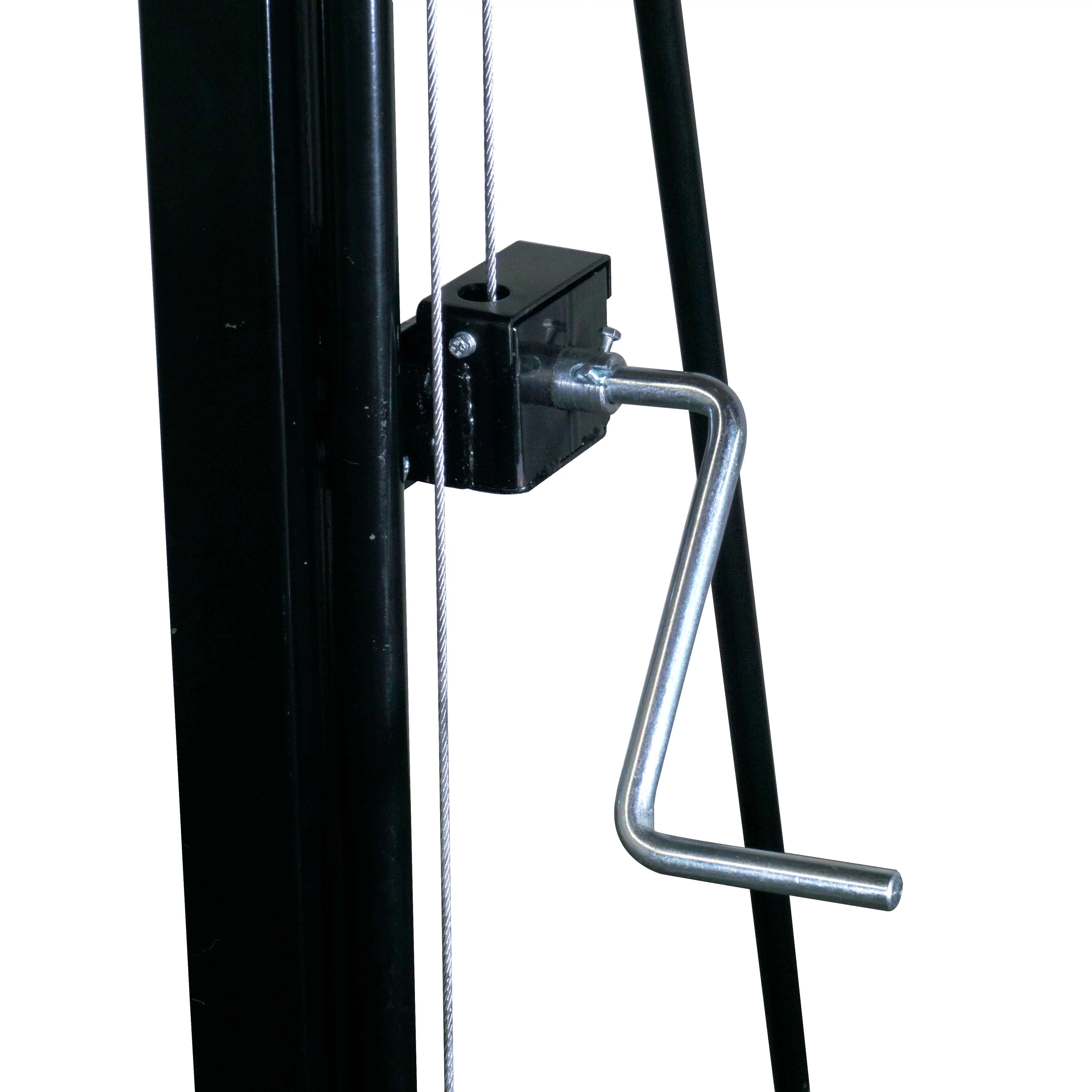 Titan Attachments 1 Ton Telescoping Gantry Crane, Portable Shop Lift Hoist, Frame Only, Rated 2,000 LB