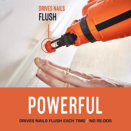 Paslode Cordless Finish Nailer 916000 16 Gauge Battery and Fuel Cell Powered No Compressor Needed