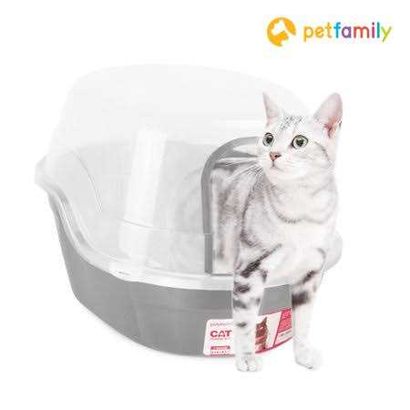 Petphabet Jumbo Hooded Cat Litter Box - Pet Supplies online store