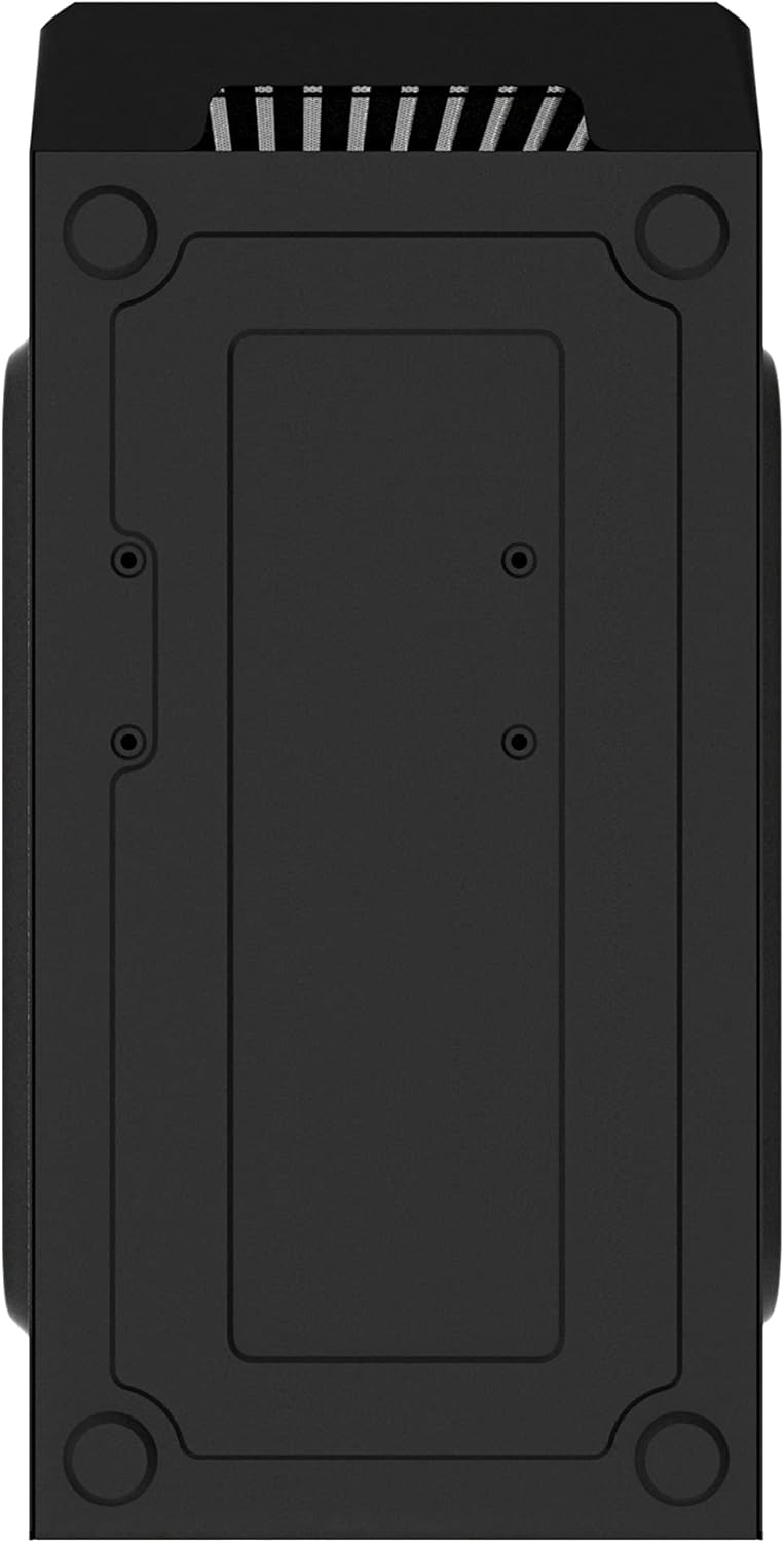 Zalman T6 ATX Mid Tower Computer PC Case, Pre-Installed 120mm Fan, 5.25 ODD, USB 3.0, Patterned Mesh Design, mATX ITX for Gaming Workstation, Black