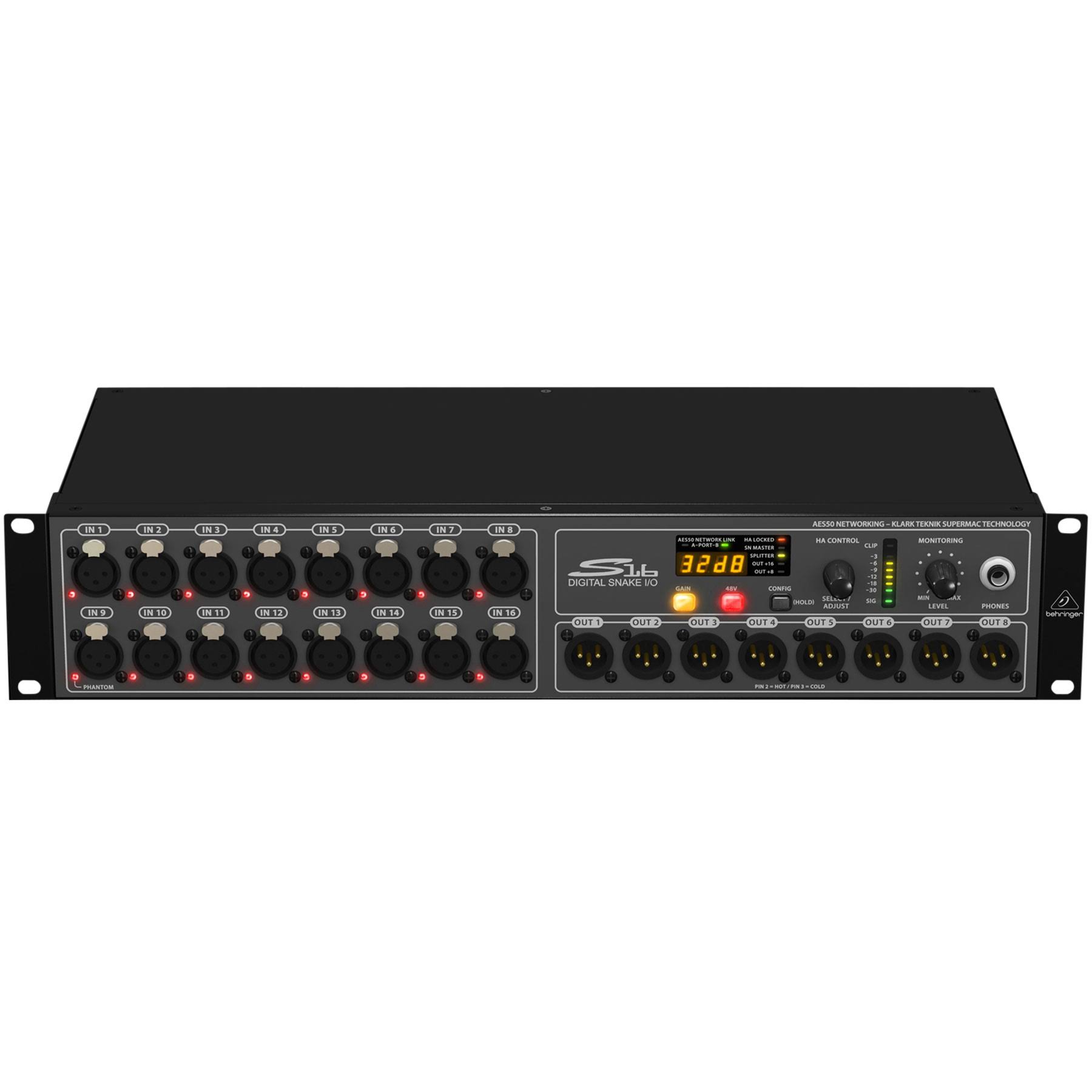 BEHRINGER S16 - Audio input/output box