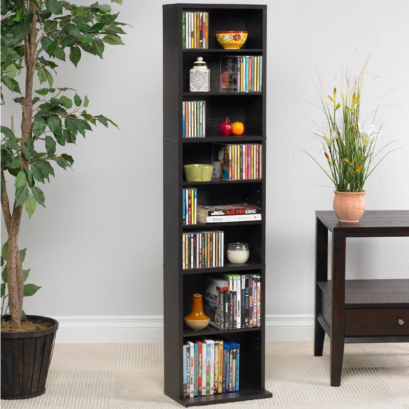 Atlantic Summit Media Storage Cabinet, Espresso