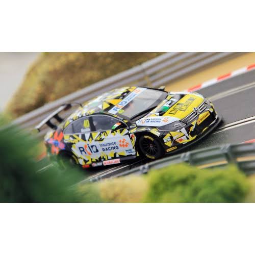 Scalextric Slot Car C3864 BTCC VW Passat, Aron Smith
