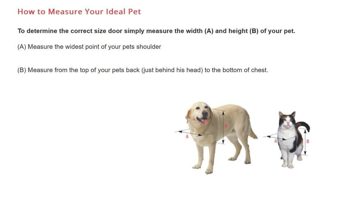 Ideal Pet Products Ruff-Weather Pet Door Super Large