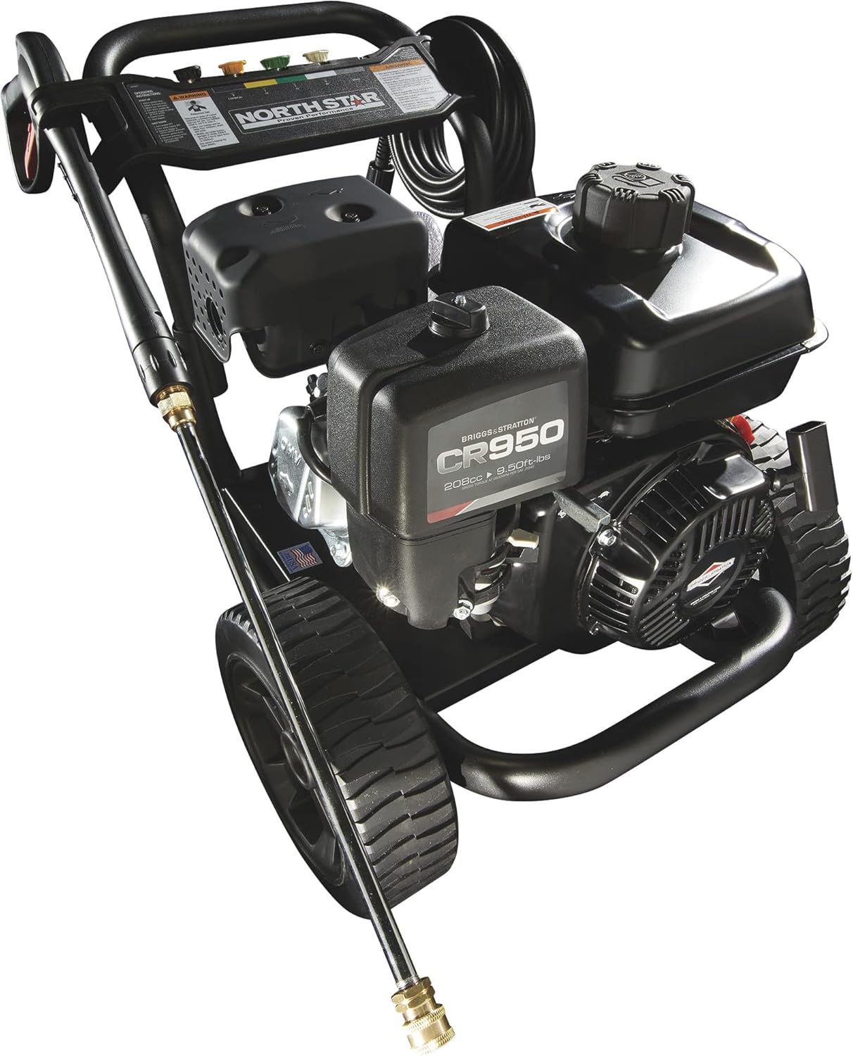 NorthStar Gas Cold Water Pressure Washer 2.5 GPM, 3200 PSI